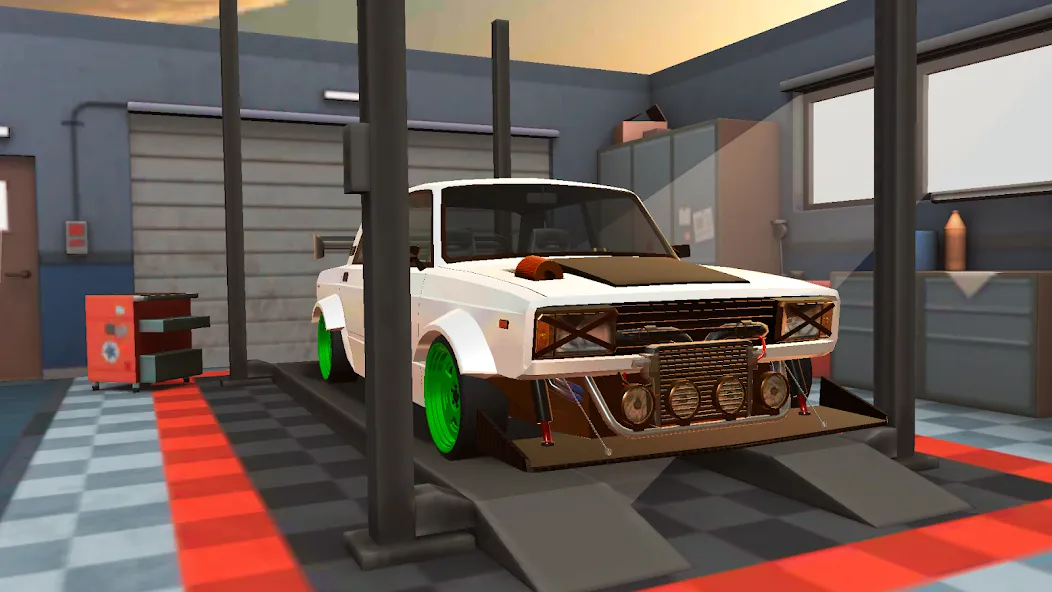 Turbo VAZ: Traffic Racer [MOD: безлимитные деньги и топливо] Screenshot 1