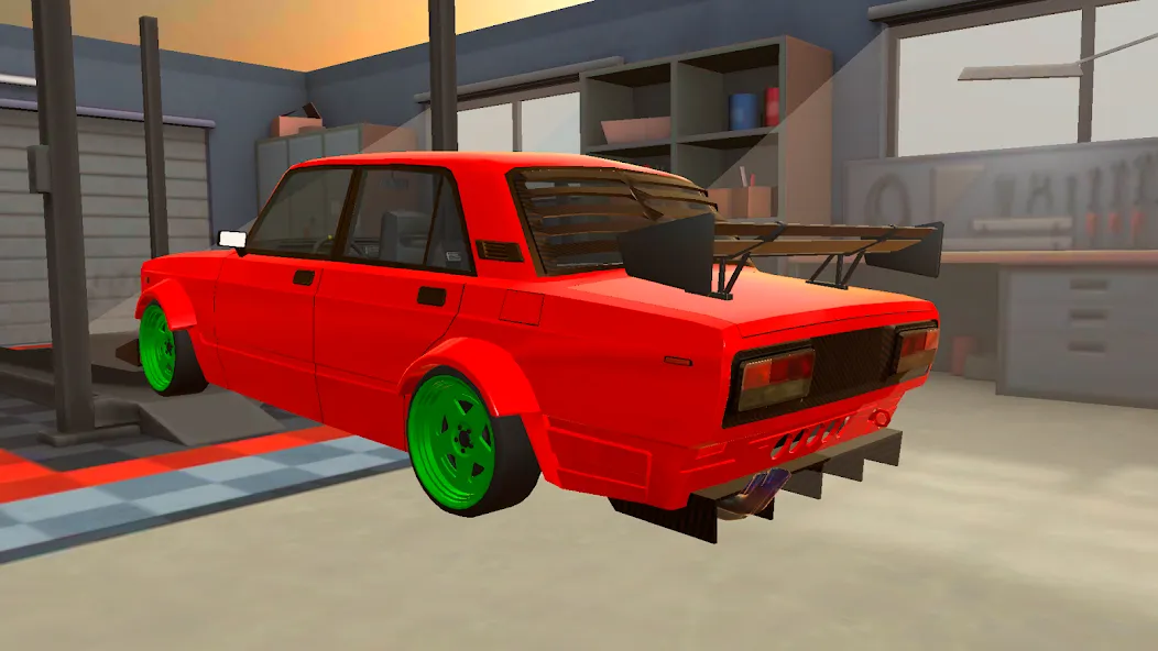 Turbo VAZ: Traffic Racer [MOD: безлимитные деньги и топливо] Screenshot 2