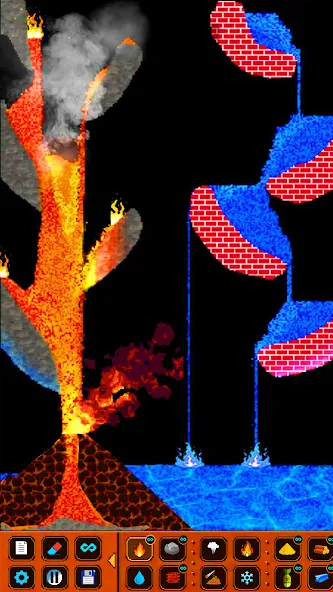 SandBox: Powder Simulator [MOD: песочница с безграничными ресурсами] Screenshot 3