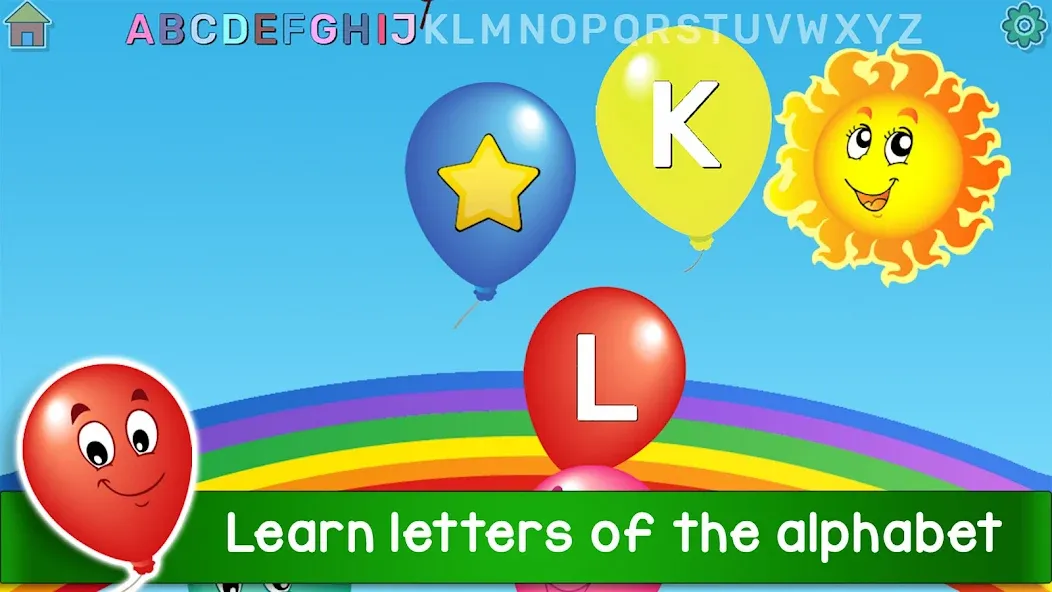 Kids Balloon Pop Game [MOD: яркие воздушные шарики и весёлая игра] Screenshot 3
