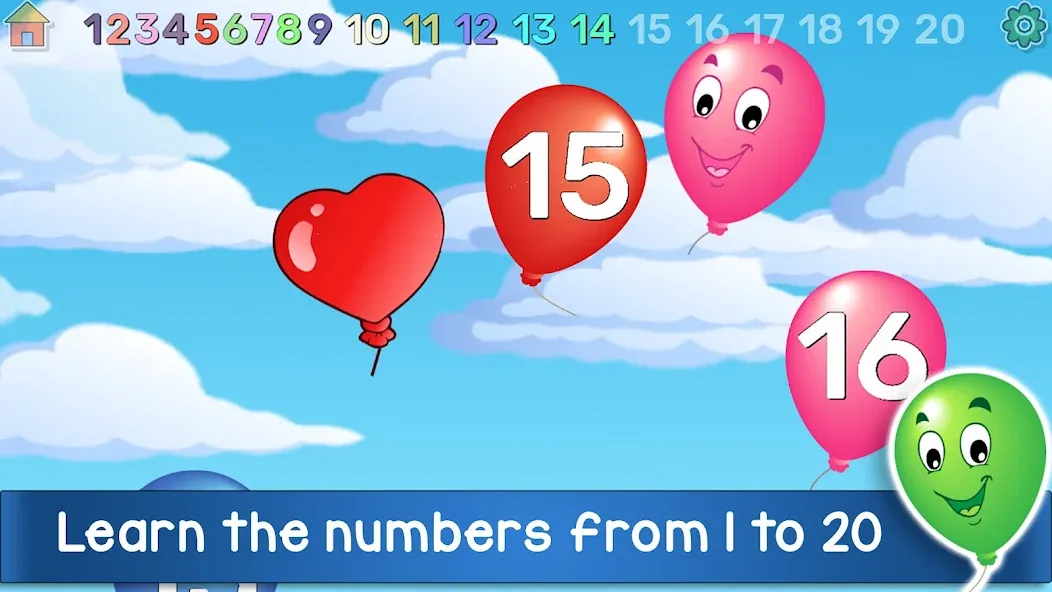 Kids Balloon Pop Game [MOD: яркие воздушные шарики и весёлая игра] Screenshot 4