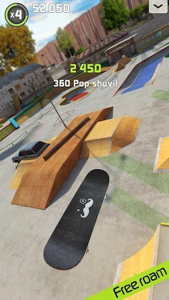 Touchgrind Skate 2 [MOD: безлимитные деньги и все доски открыты] Screenshot 2