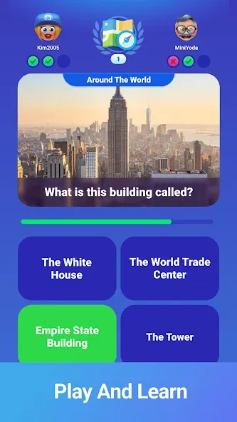 QuizDuel! Quiz &amp; Trivia Game [MOD: безлимитные подсказки и монеты] Screenshot 2