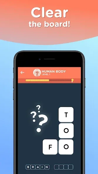 WordBrain 2 - word puzzle game [MOD: безлимитные подсказки и открыты уровни] Screenshot 4