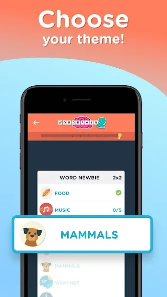 WordBrain 2 - word puzzle game [MOD: безлимитные подсказки и открыты уровни] Screenshot 5