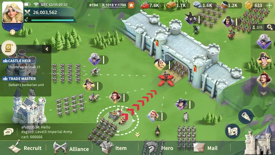 Castle Empire(E.A.] [MOD: безлимитные ресурсы и энергия] Screenshot 5