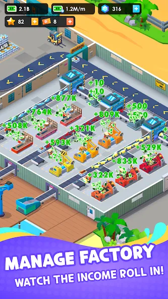 Seafood Inc - Tycoon, Idle [MOD: безлимитные деньги и ресурсы] Screenshot 4