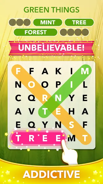Word Heaps Search - Word Games [MOD: без рекламы и подсказки доступны] Screenshot 2