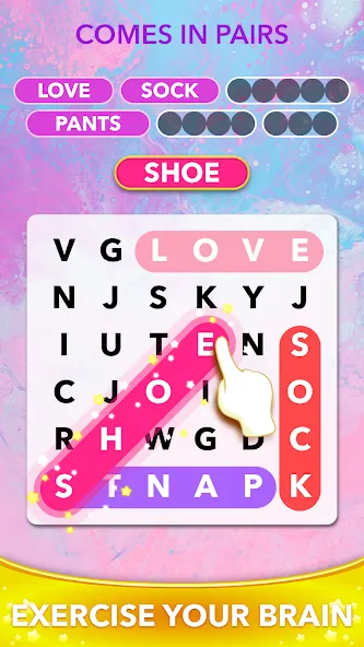 Word Heaps Search - Word Games [MOD: без рекламы и подсказки доступны] Screenshot 4