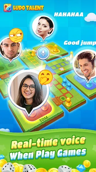 Ludo Talent - Game &amp; Chatroom [MOD: общение и игра без ограничений] Screenshot 2