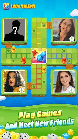 Ludo Talent - Game &amp; Chatroom [MOD: общение и игра без ограничений] Screenshot 5