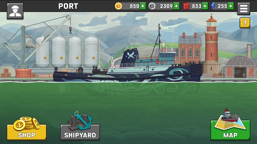 Ship Simulator: Boat Game [MOD: безлимитные деньги и топливо] Screenshot 1
