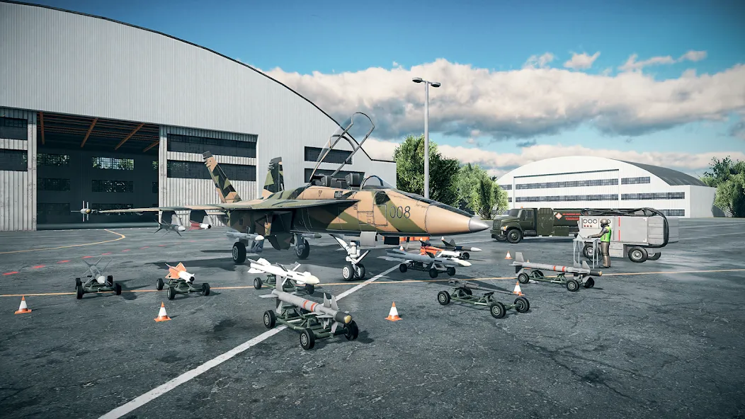 Sky Combat: War Planes Online [MOD: безлимитные деньги и топливо] Screenshot 3