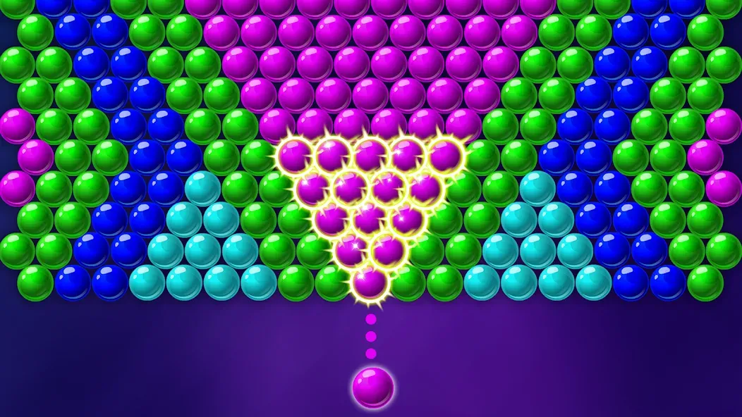 Bubble Shooter 2 [MOD: безлимитные монеты и жизни] Screenshot 1