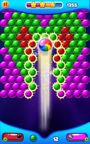 Bubble Shooter 2 [MOD: безлимитные монеты и жизни] Screenshot 2