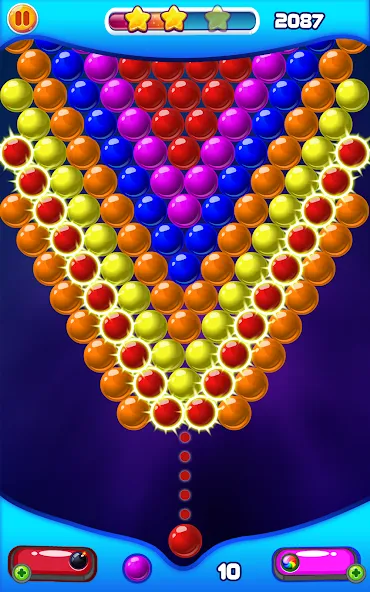 Bubble Shooter 2 [MOD: безлимитные монеты и жизни] Screenshot 3