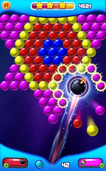 Bubble Shooter 2 [MOD: безлимитные монеты и жизни] Screenshot 5