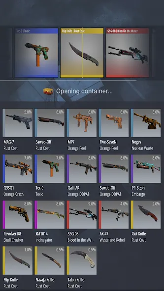 Case Simulator Ultimate CS 2 [MOD: безлимитные деньги и редкие скины] Screenshot 1