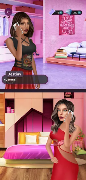 Situations: Romance Story [MOD: безлимитные деньги и все сцены] Screenshot 1