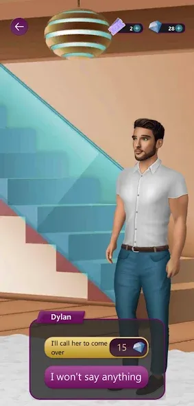 Situations: Romance Story [MOD: безлимитные деньги и все сцены] Screenshot 5