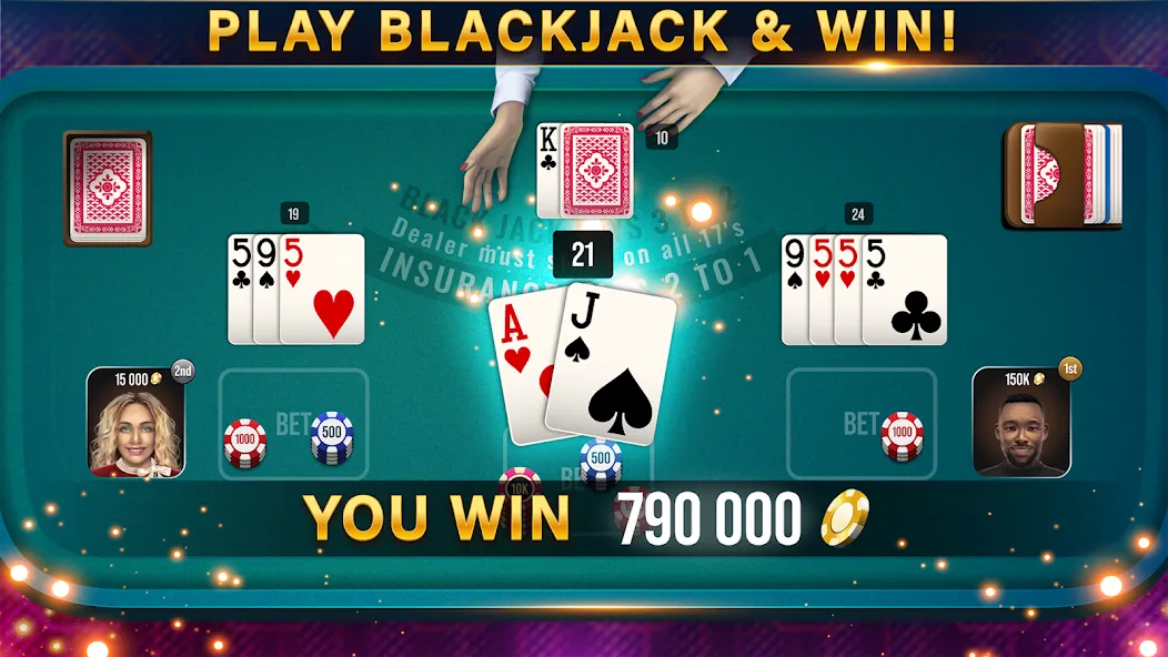 Casino All Star: Poker &amp; Slots [MOD: безлимитные фишки и бесплатные вращения] Screenshot 5