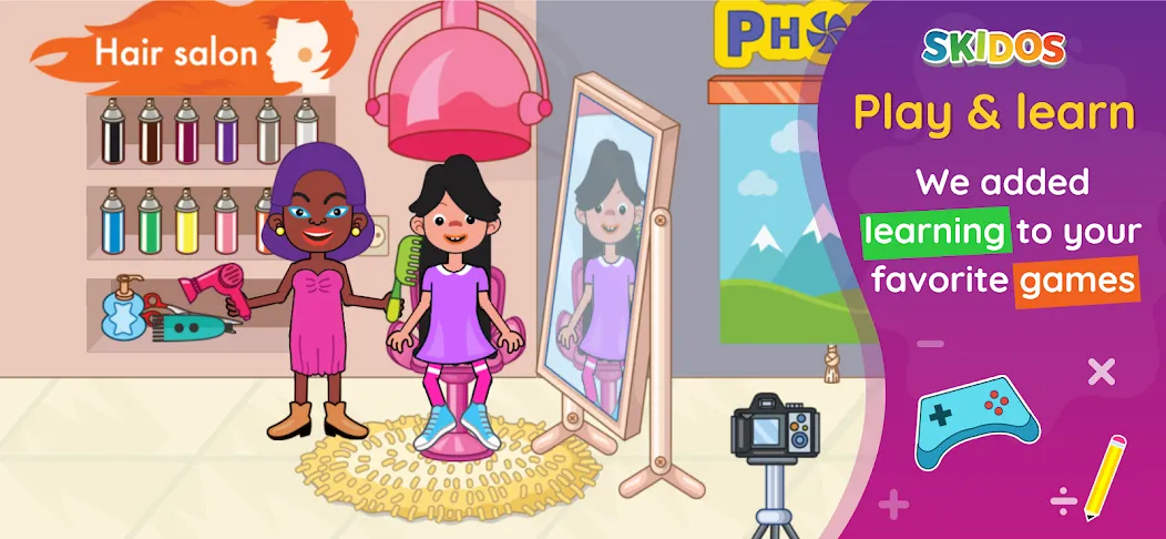 SKIDOS Preschool Learning Game [MOD: все задания разблокированы и без рекламы] Screenshot 3