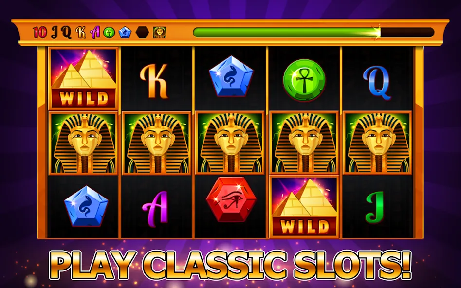 Slots - casino slot machines [MOD: безлимитные монеты и бонусы] Screenshot 2