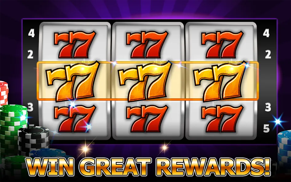 Slots - casino slot machines [MOD: безлимитные монеты и бонусы] Screenshot 3