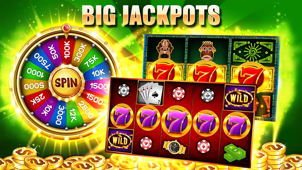 Golden Slots: Casino games [MOD: безлимитные монеты и джекпоты] Screenshot 3