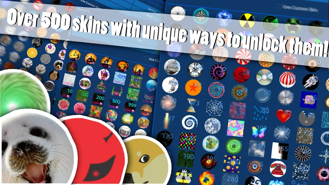 Nebulous.io [MOD: бесконечный рост и быстрый сбор массы] Screenshot 4