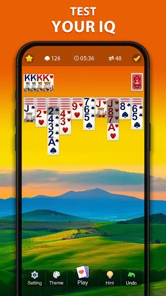 Spider Solitaire Classic [MOD: без рекламы и подсказки доступны] Screenshot 4