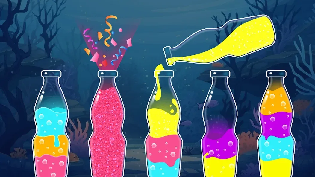 SortPuz™: Water Sort Puzzle [MOD: без рекламы и все уровни открыты] Screenshot 1
