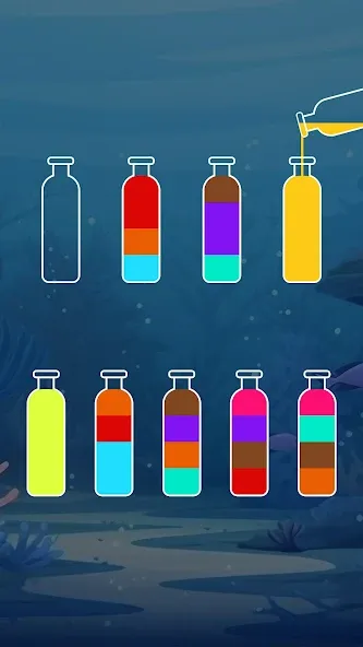 SortPuz™: Water Sort Puzzle [MOD: без рекламы и все уровни открыты] Screenshot 3