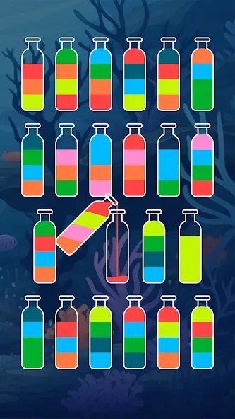 SortPuz™: Water Sort Puzzle [MOD: без рекламы и все уровни открыты] Screenshot 4