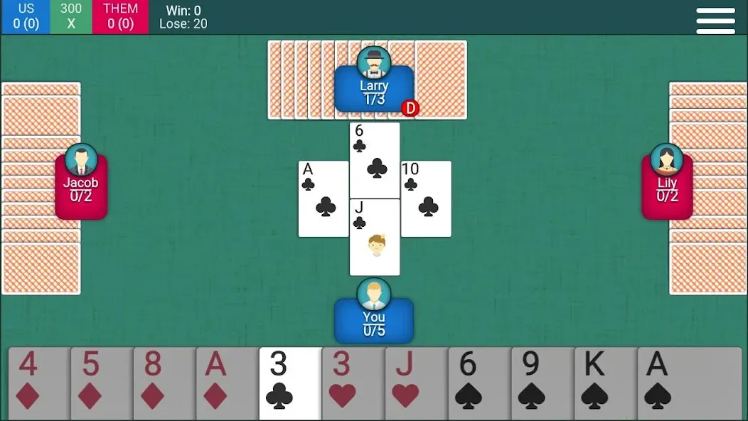 Spades Card Game [MOD: без рекламы и много монет] Screenshot 2