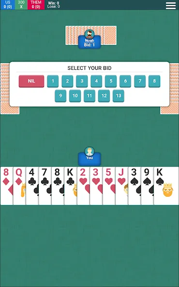 Spades Card Game [MOD: без рекламы и много монет] Screenshot 4