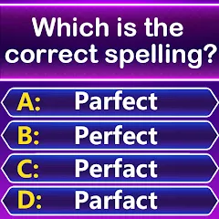 Скачать Spelling Quiz - Word Trivia [MOD: безлимитные подсказки и попытки]