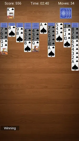 Spider Solitaire - Card Games [MOD: без рекламы и все масти открыты] Screenshot 5