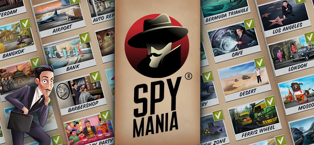 Spy game: play with friends [MOD: новые шпионские задания для друзей] Screenshot 5