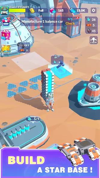 Space Survivor - Star Pioneer [MOD: безлимитные ресурсы и энергия] Screenshot 2