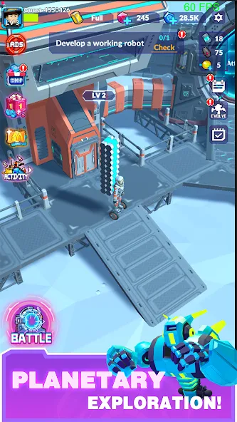 Space Survivor - Star Pioneer [MOD: безлимитные ресурсы и энергия] Screenshot 3