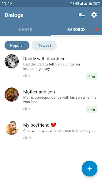 Fake Chat Messenger — TeleFake [MOD: реалистичные фейковые переписки без ограничений] Screenshot 3