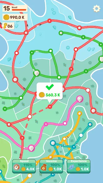 State Railroad: Train Game [MOD: безлимитные деньги и все поезда открыты] Screenshot 2