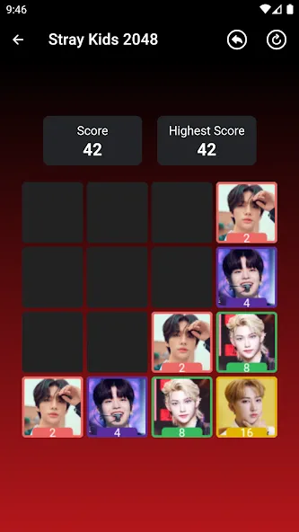 Stray Kids 2048 Game [MOD: разблокированы все участники и режимы] Screenshot 3
