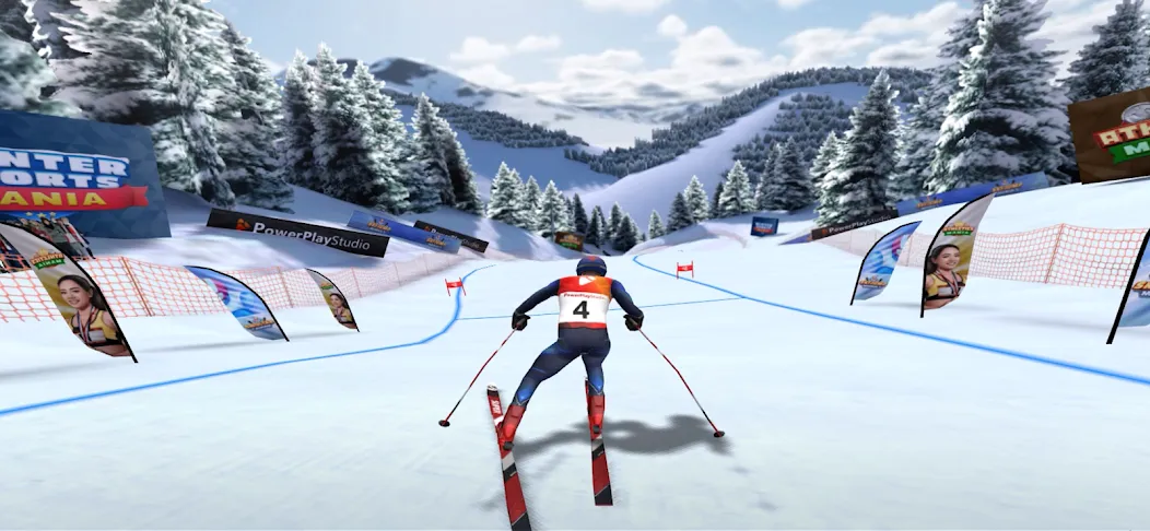 Winter Sports Mania [MOD: безлимитные монеты и все трассы] Screenshot 4