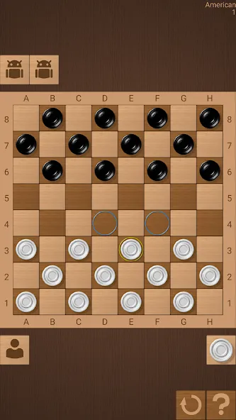 Checkers 7 [MOD: без рекламы и подсказки] Screenshot 1