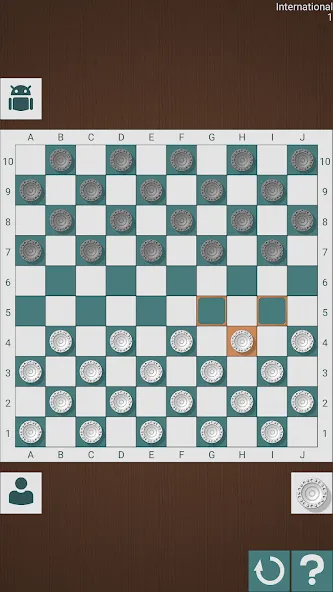 Checkers 7 [MOD: без рекламы и подсказки] Screenshot 2