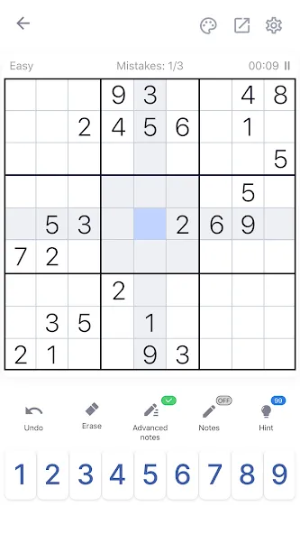 Sudoku - Classic Sudoku Puzzle [MOD: без рекламы и без ограничений] Screenshot 4