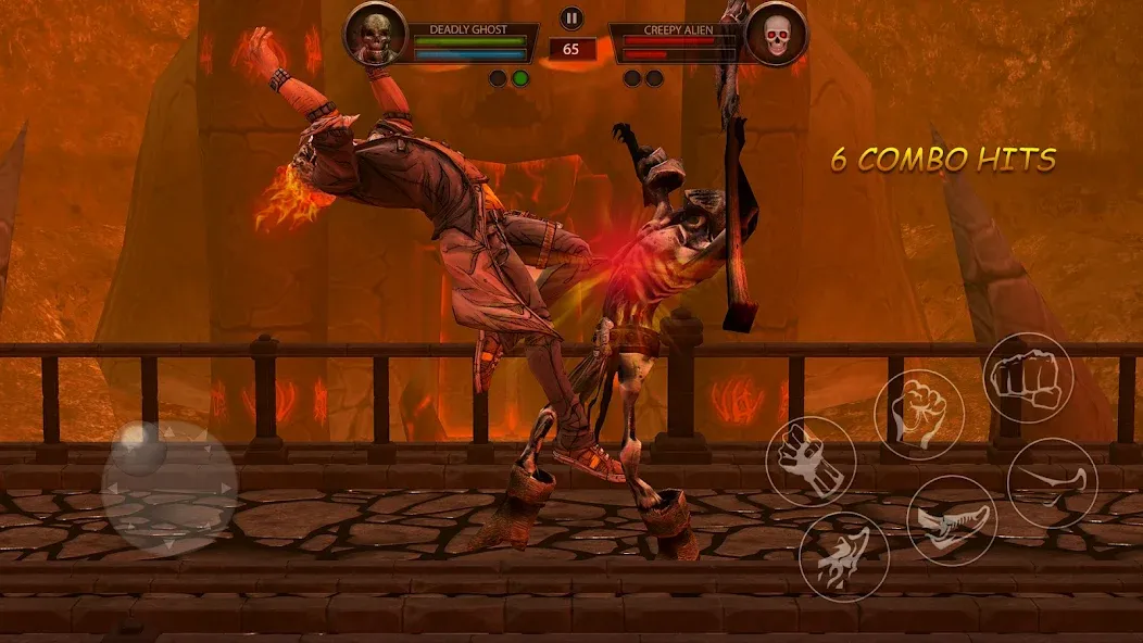 Ghost Fight 2 - Fighting Games [MOD: безлимитные деньги и оружие] Screenshot 1