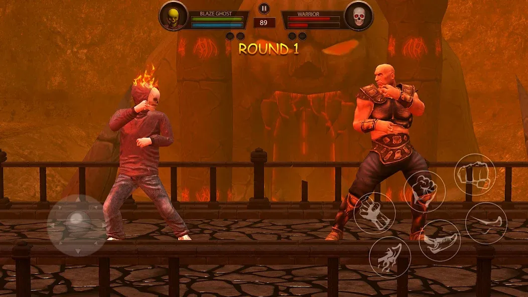 Ghost Fight 2 - Fighting Games [MOD: безлимитные деньги и оружие] Screenshot 2